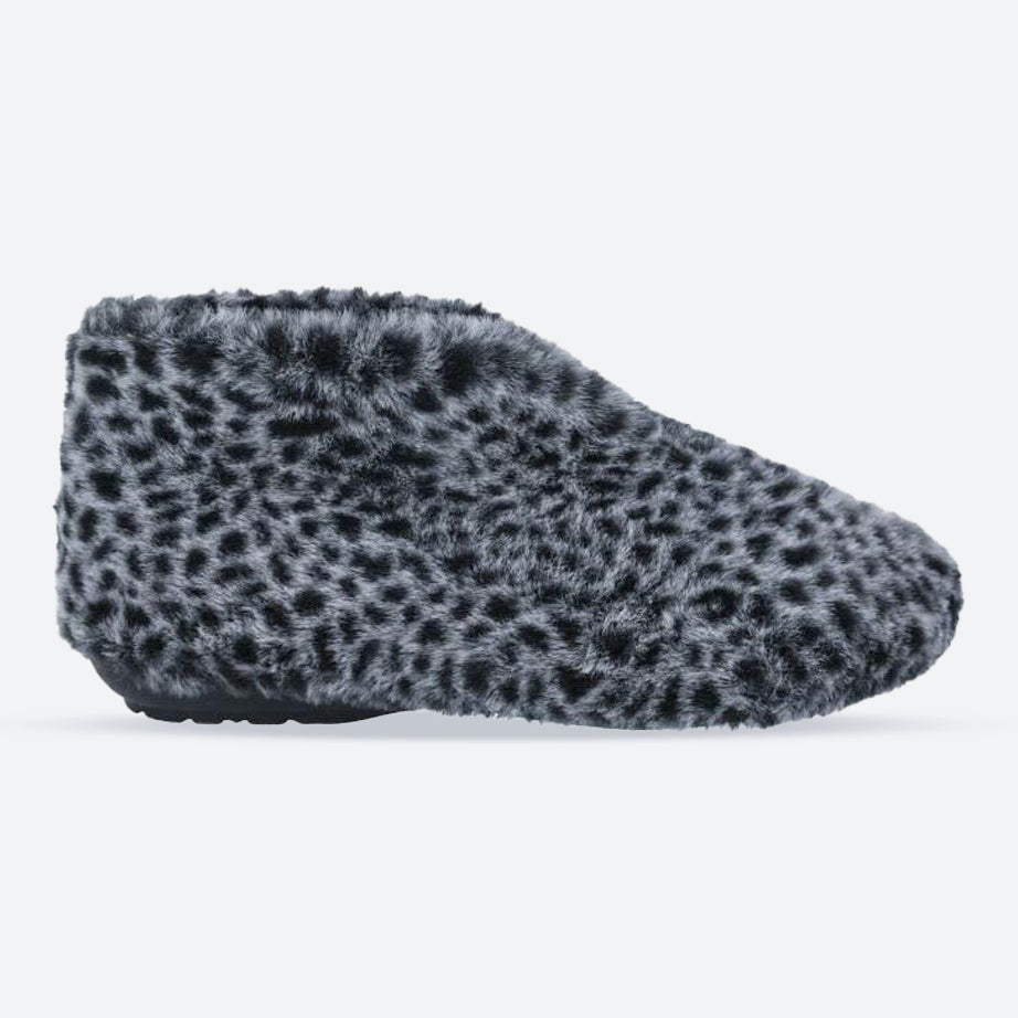 Women's Wide Fit DB Malton Slippers in Black Textile - Image 1