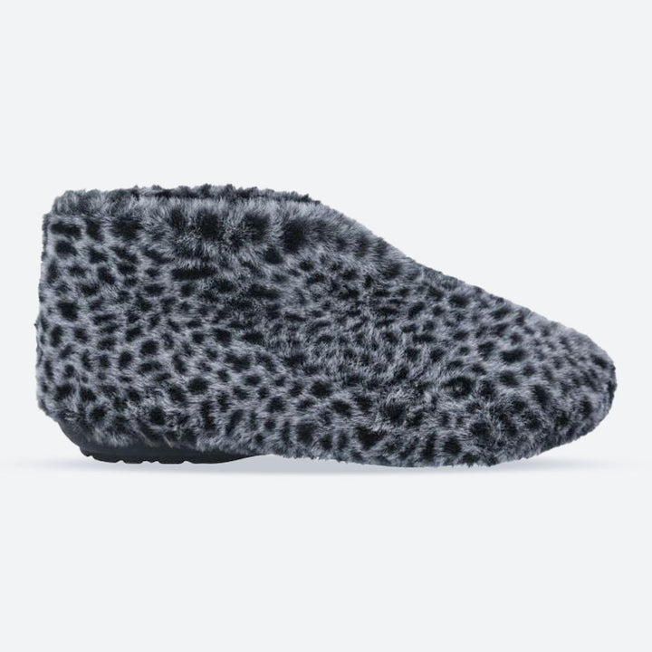 Women's Wide Fit DB Malton Slippers in Black Textile - Image 1