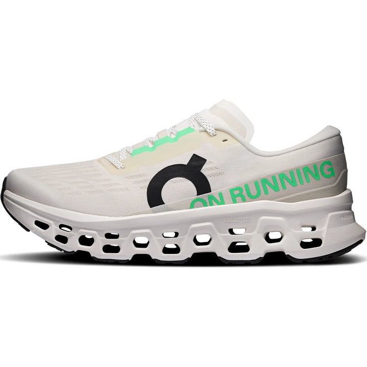 Mens Wide Fit On Cloudmonster 3 Trainers in Black - Image 1
