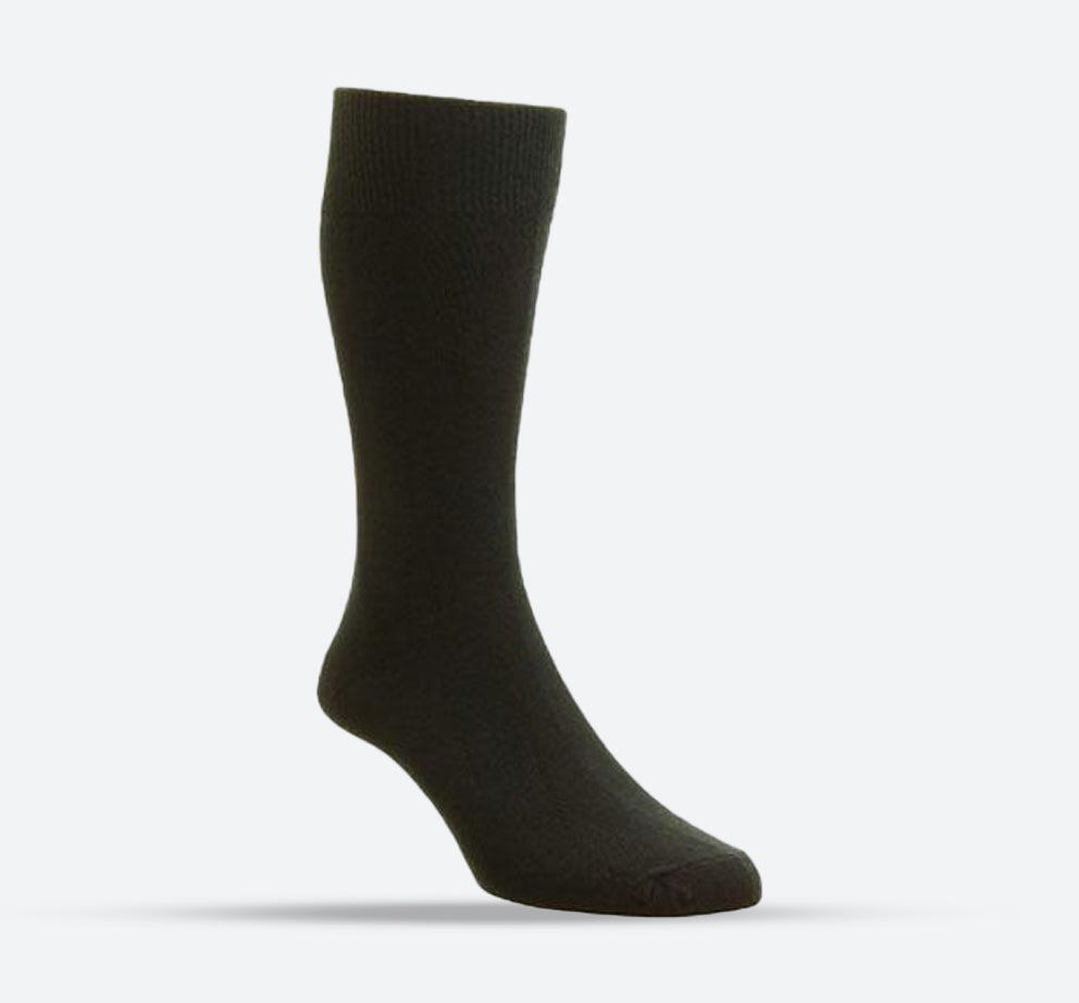 Mens HJ Hall HJ48 Cotton Rich Socks in Black - Image 1