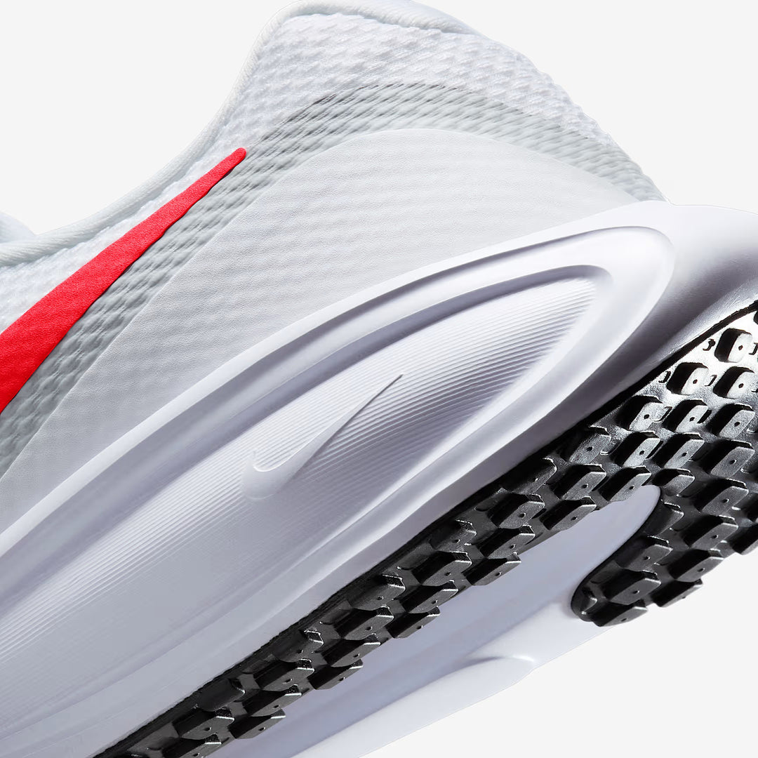 Men's Wide Fit Nike HQ1996-100 Revolution 8 Running Trainers in White/Pure Platinum - Image 7