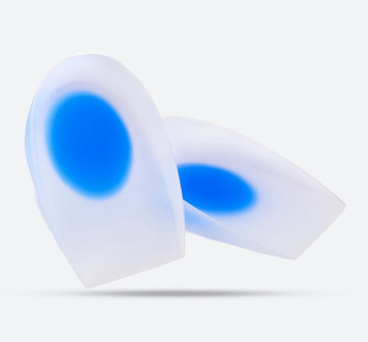 Wide Fit Shoes Natracure Silicone Heel Cups in Medium - Image 1