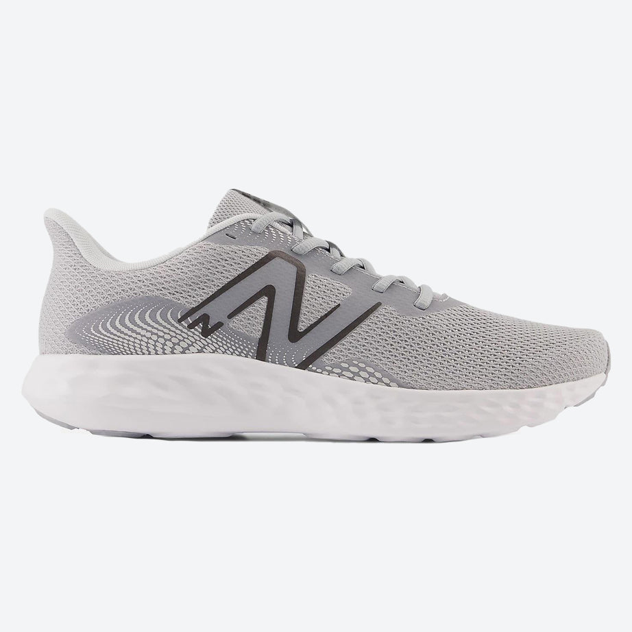 Women's Wide Fit New Balance 411V3 Walking and Running Trainers in Black - Image 13