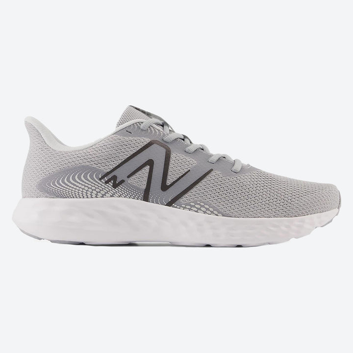Women's Wide Fit New Balance 411V3 Walking and Running Trainers in Black - Image 1