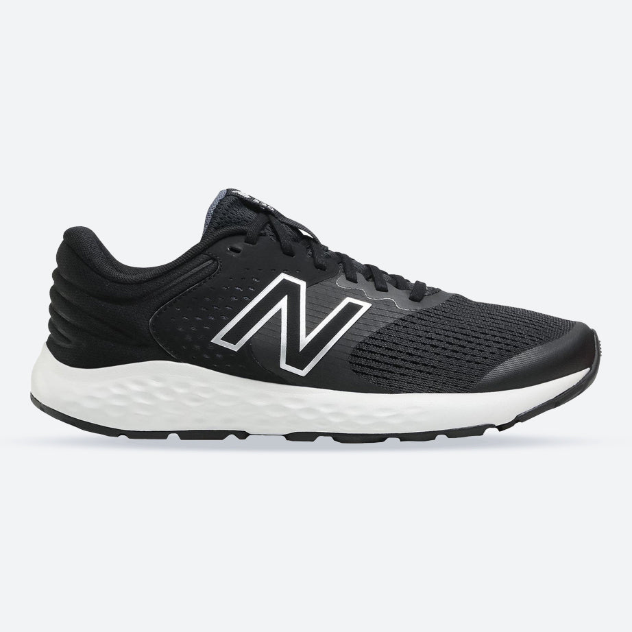 Womens Wide Fit New Balance M520 Walking & Running Trainers in Black/White - Image 1