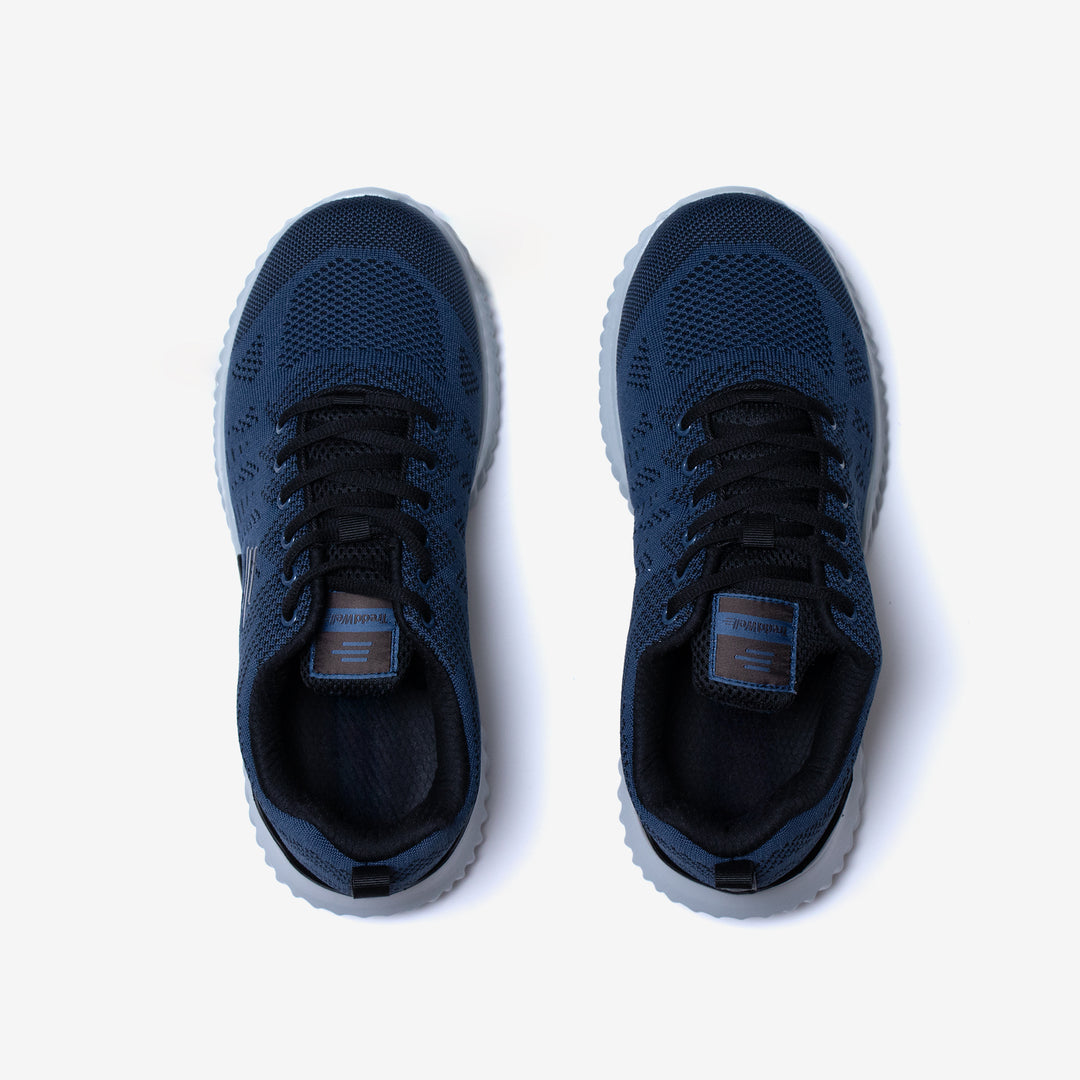 Women's Wide Fit Tredd Well Nitrate Trainers in Navy - Image 7