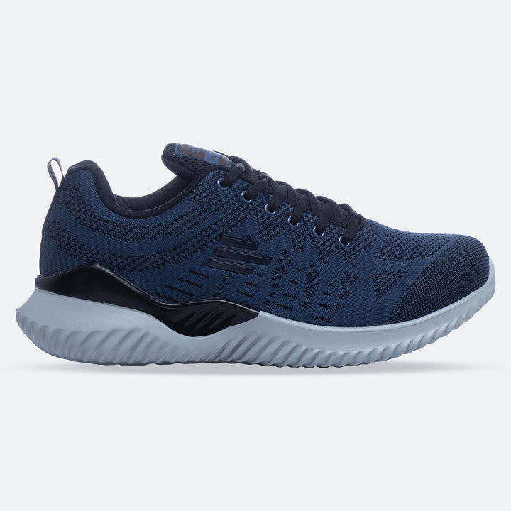 Women's Wide Fit Tredd Well Nitrate Trainers in Navy - Image 1