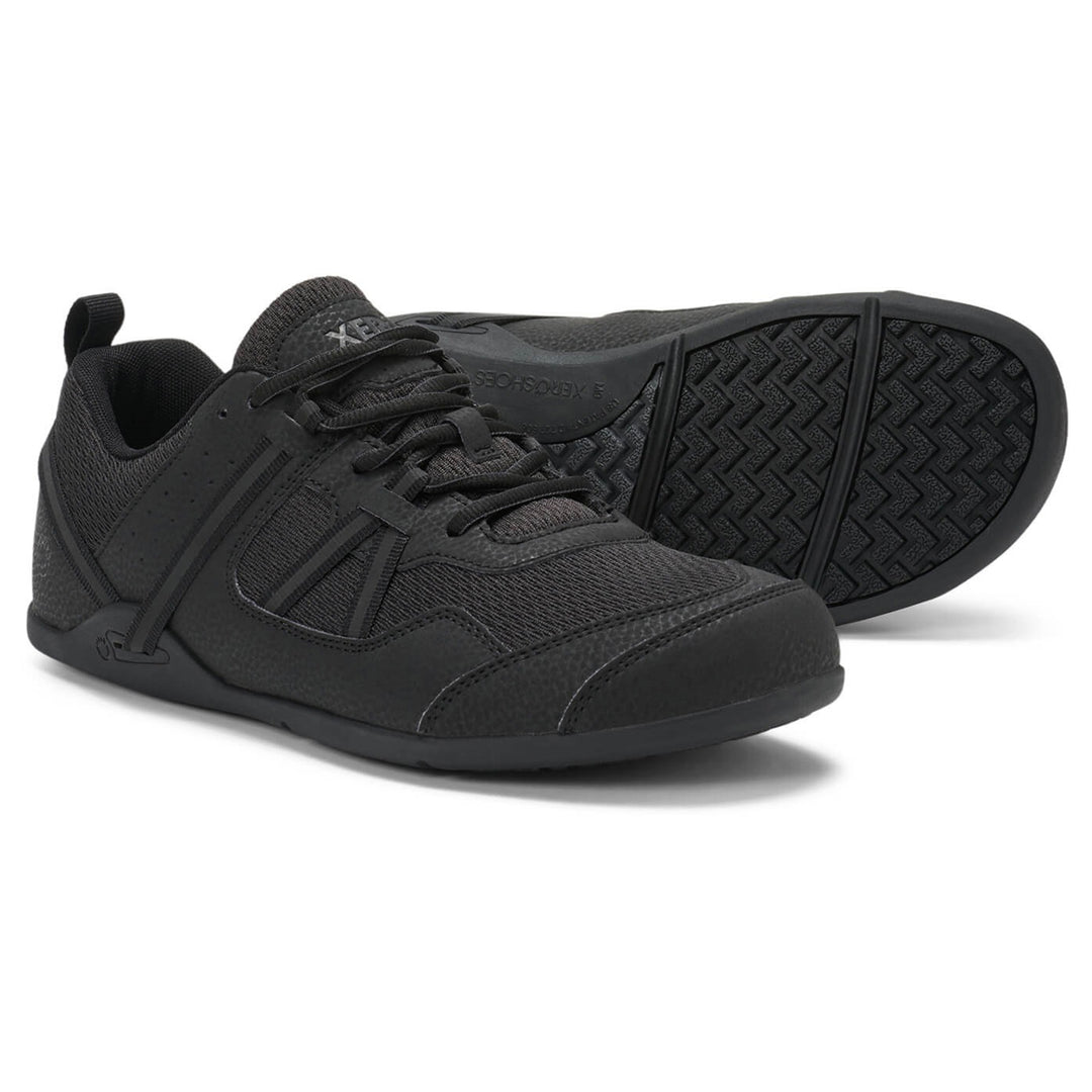 Men's Wide Fit Xero Prio Running Shoes in Black - Image 8