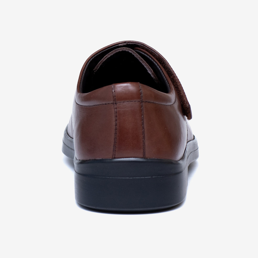 Mens Wide Fit Tredd Well Peter Velcro Shoes in Black - Image 18
