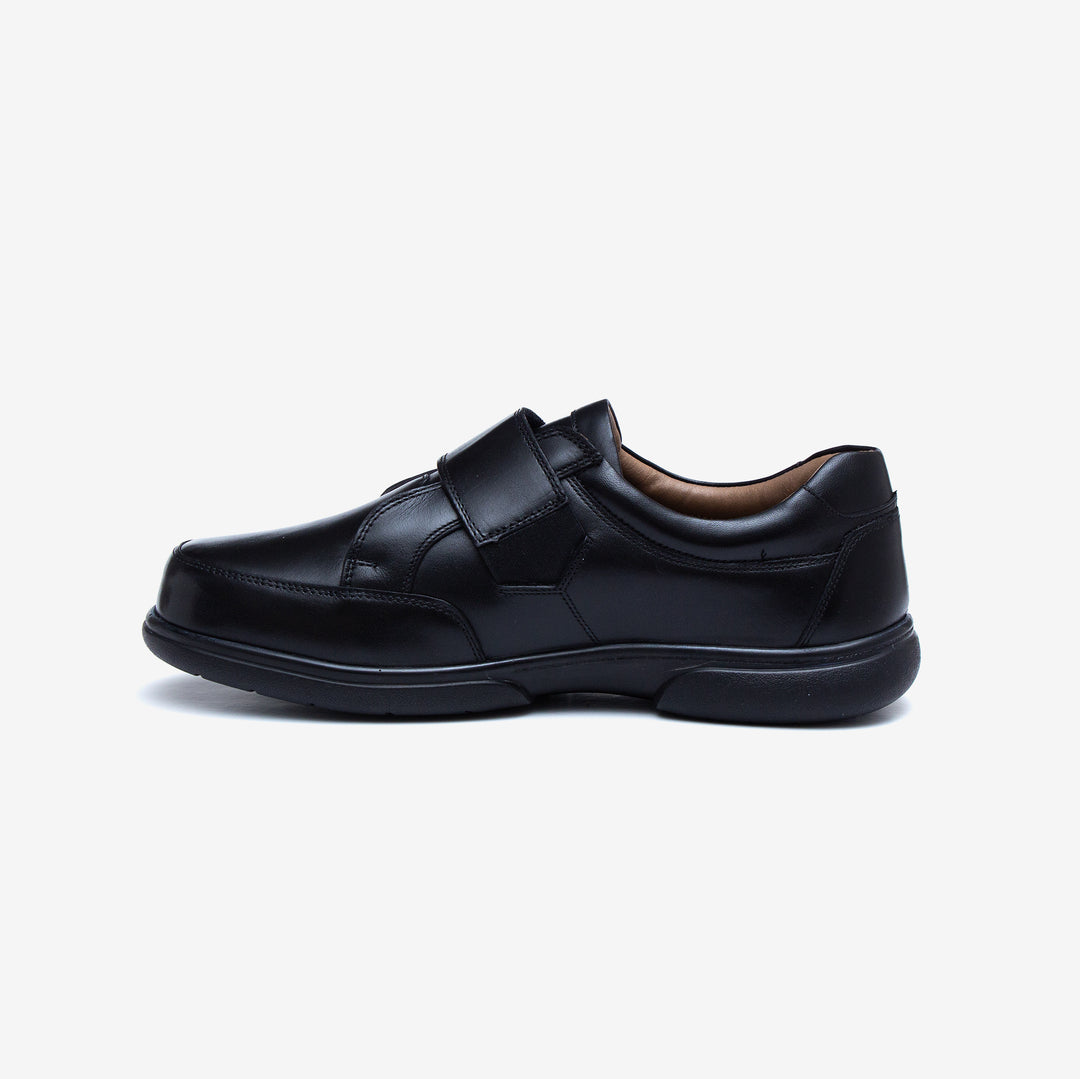 Mens Wide Fit Tredd Well Phoenix Velcro Shoes in Brown - Image 11