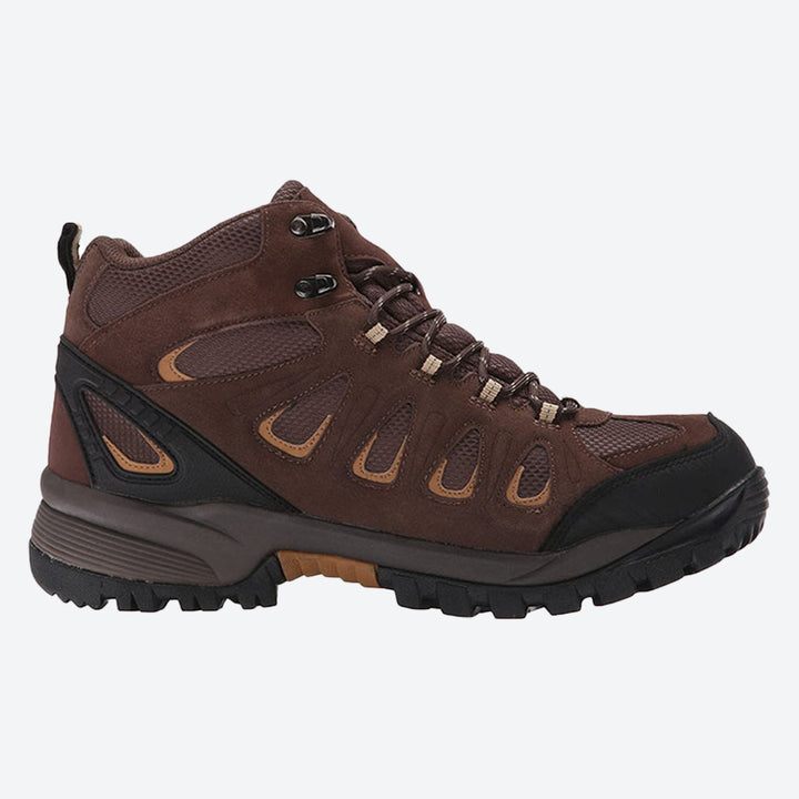 Mens Wide Fit Propet Ridge Walker Boots in Brown - Image 1