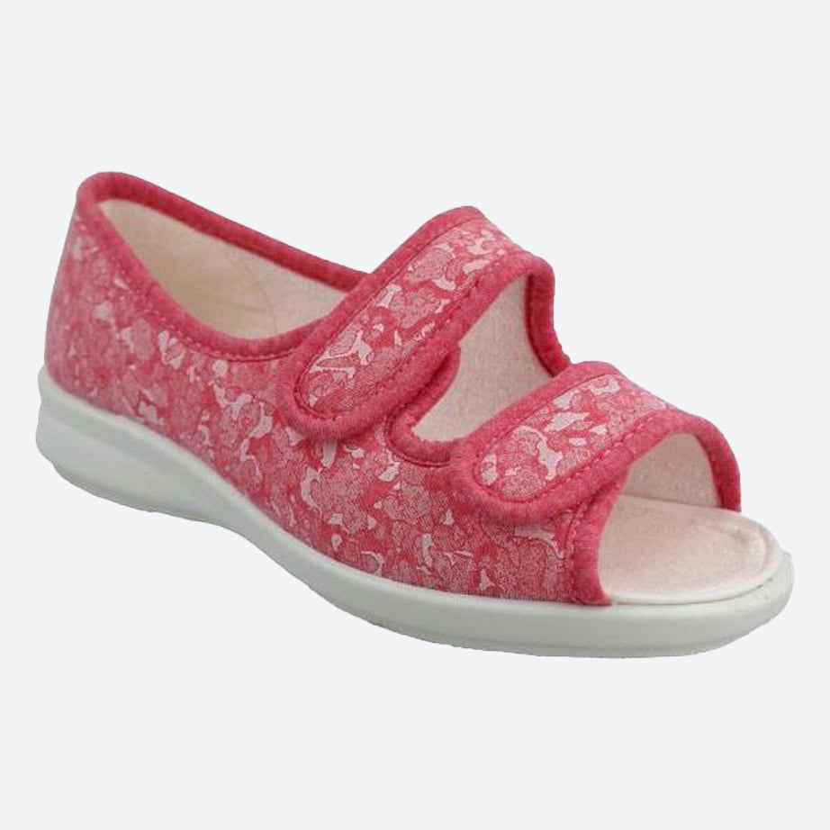 Women's Wide Fit DB Rattle Canvas Shoes in Grey Canvas - Image 7