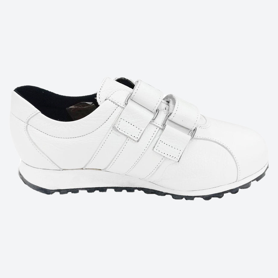 Womens Wide Fit Reed Venus Trainers in Black - Image 4