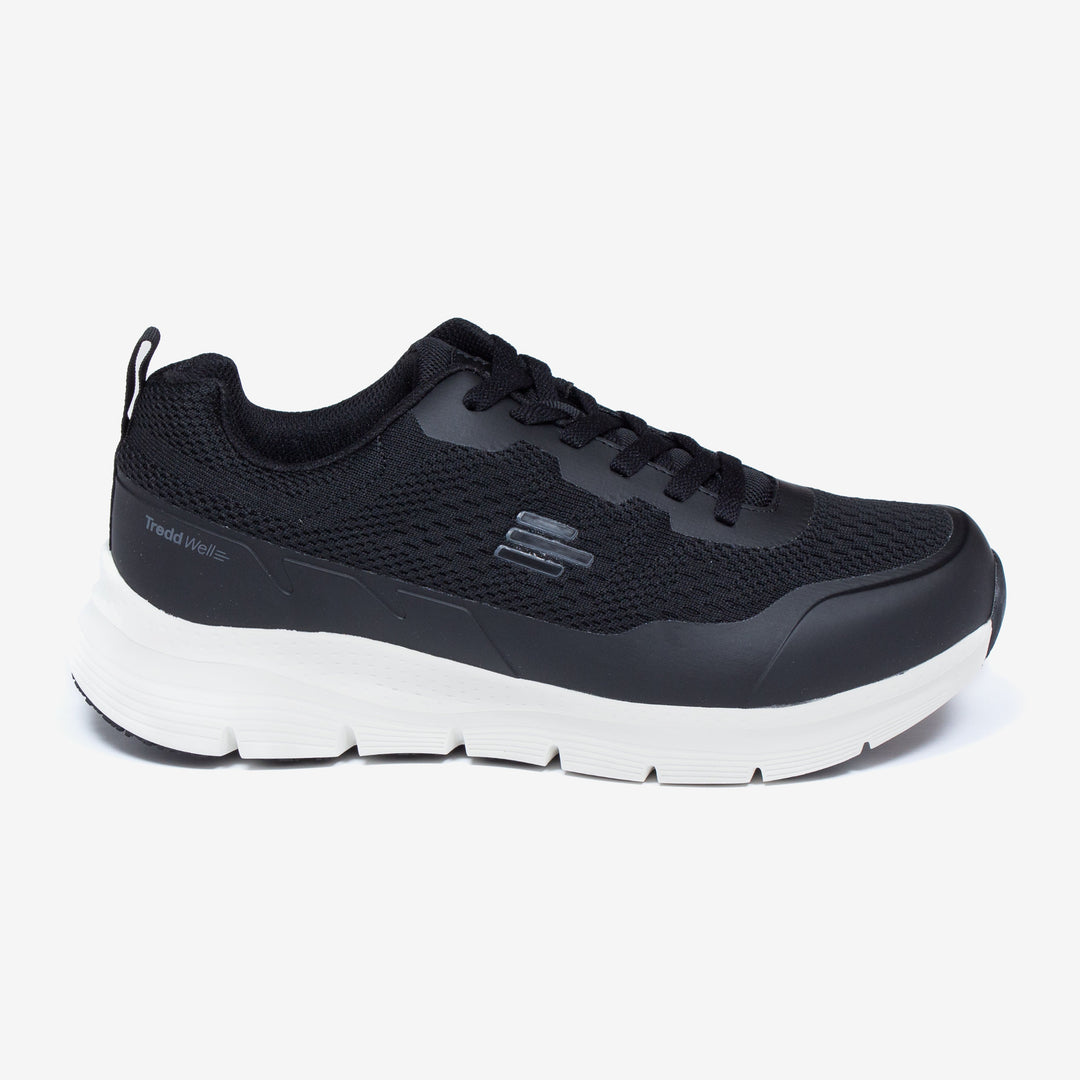 Womens Wide Fit Tredd Well Pivot Running 6E Trainers in Grey - Image 9