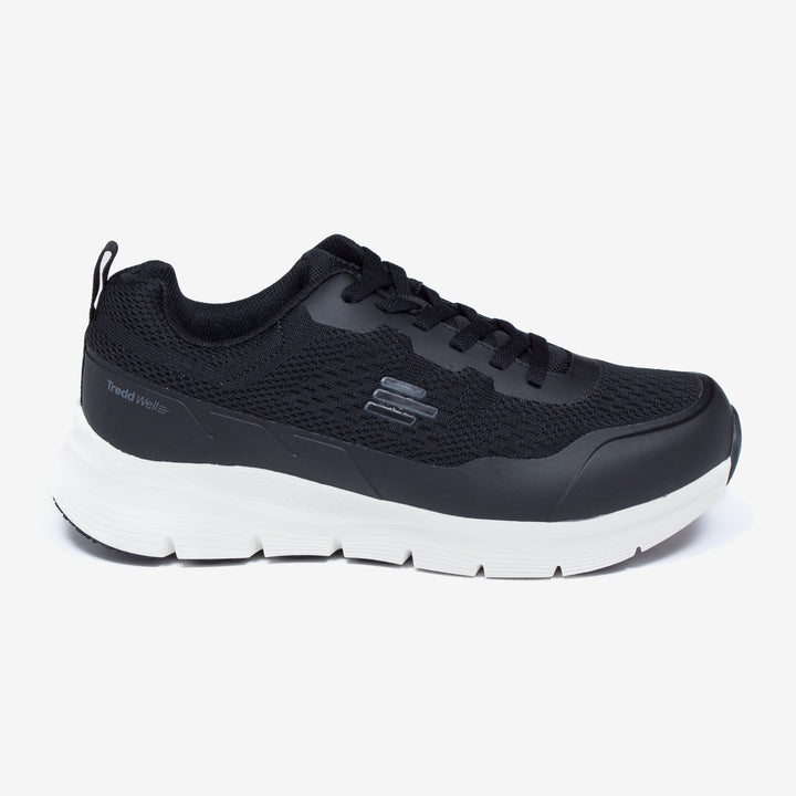 Womens Wide Fit Tredd Well Pivot Running 6E Trainers in Grey - Image 1