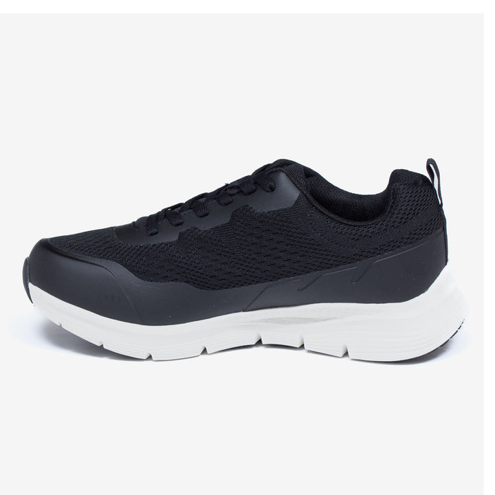 Mens Wide Fit Tredd Well Pivot Running 6E Trainers in Grey - Image 1