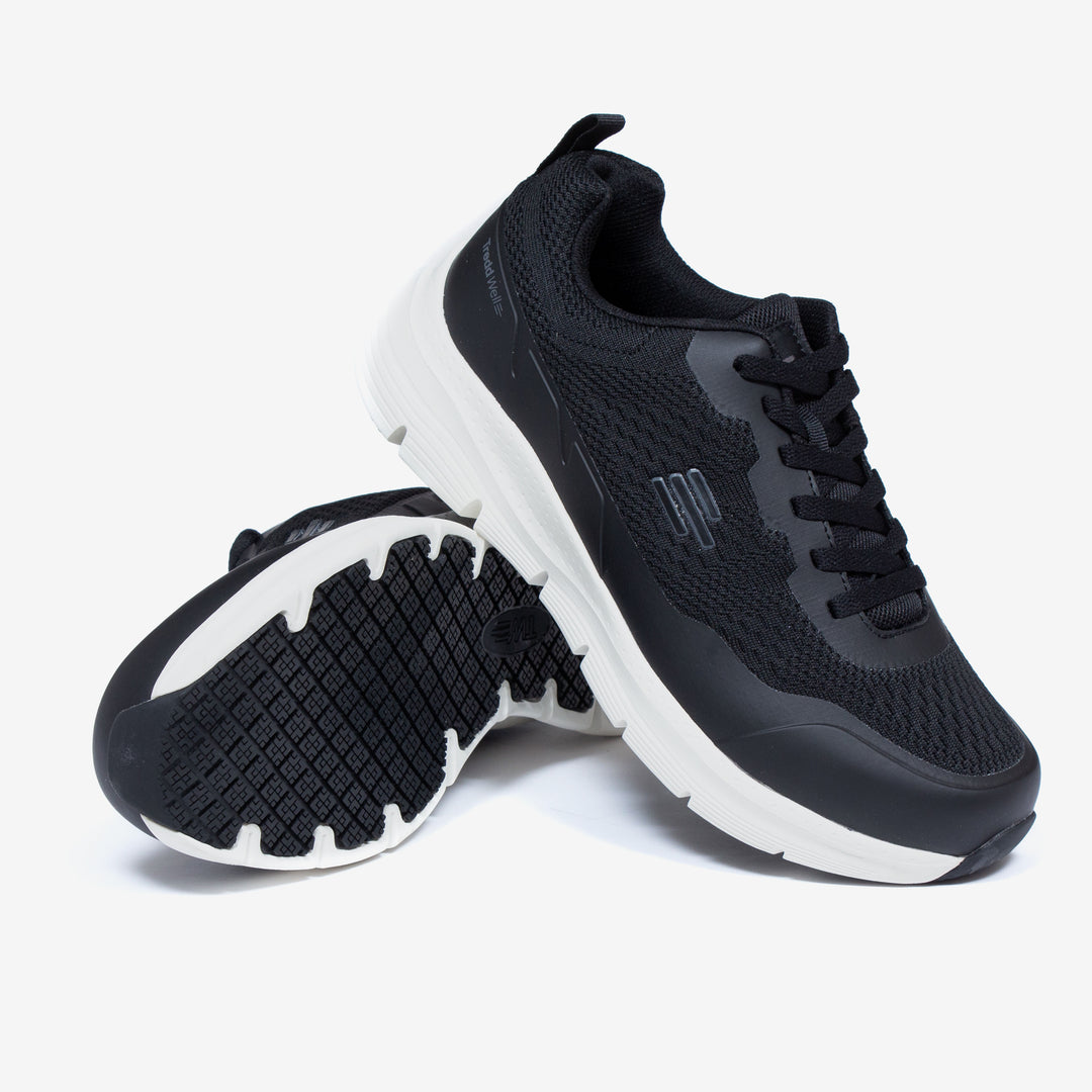 Mens Wide Fit Tredd Well Pivot Running 6E Trainers in Grey - Image 14