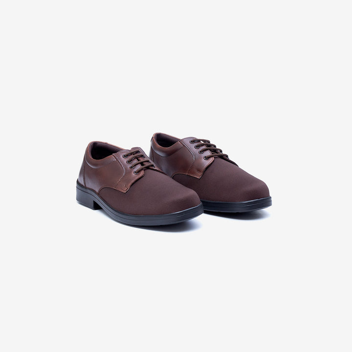 Mens Wide Fit Tredd Well Ryan Lace Up Shoes - Brown in Brown - Image 1