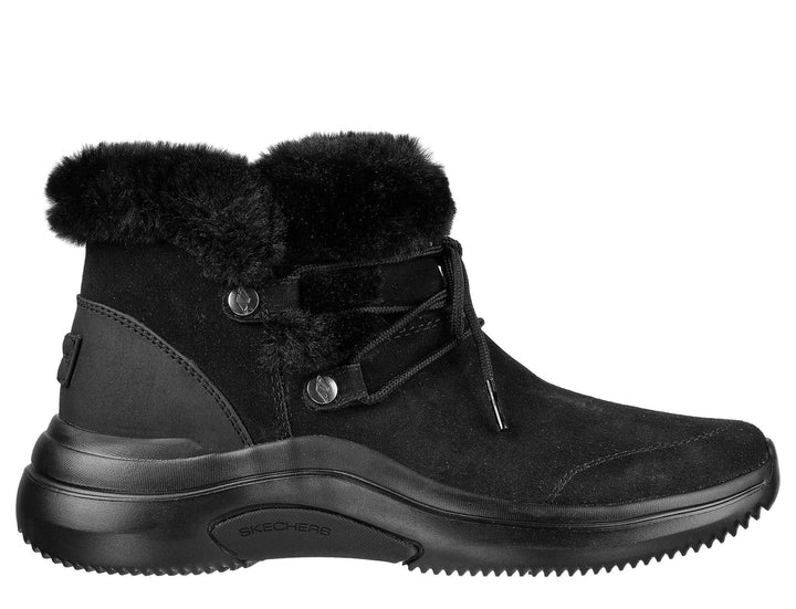 Women's Wide Fit Skechers 144271 On The Go Midtown - Goodnatured Boots in Black - Image 1