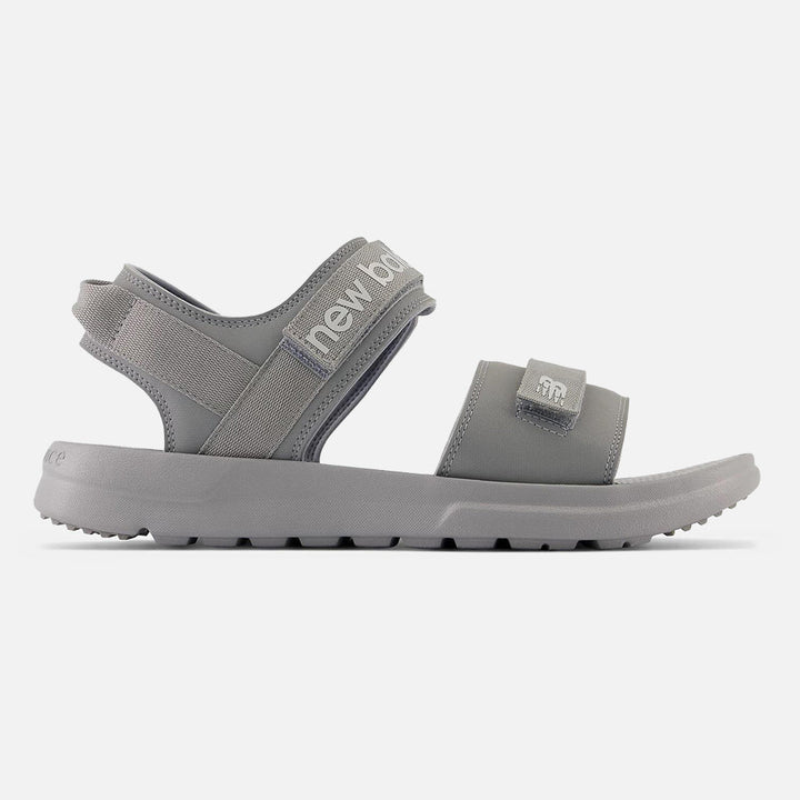 Womens Wide Fit New Balance SUA250A1 Sandals in Grey - Image 1