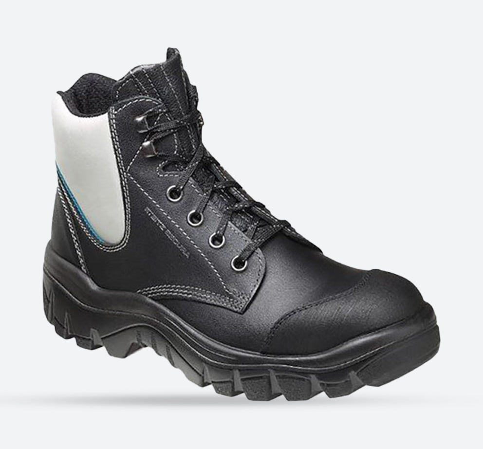 Mens Wide Fit Steitz Secura NF375 Safety Boots in Black - Image 1