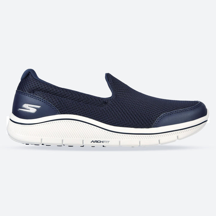 Women's Wide Fit Skechers 123033 Go Golf Arch Fit Trainers in Navy - Image 1
