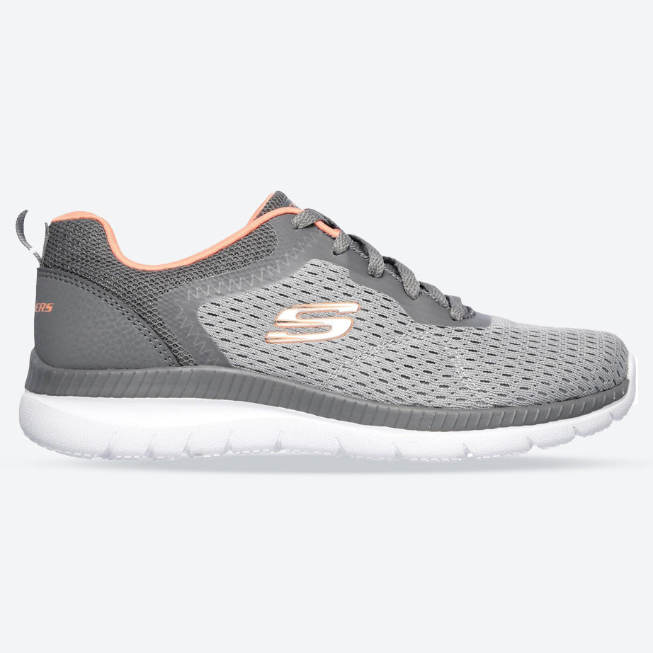 Women's Wide Fit Skechers 12607 Bountiful Quick Path Trainers in Black - Image 8