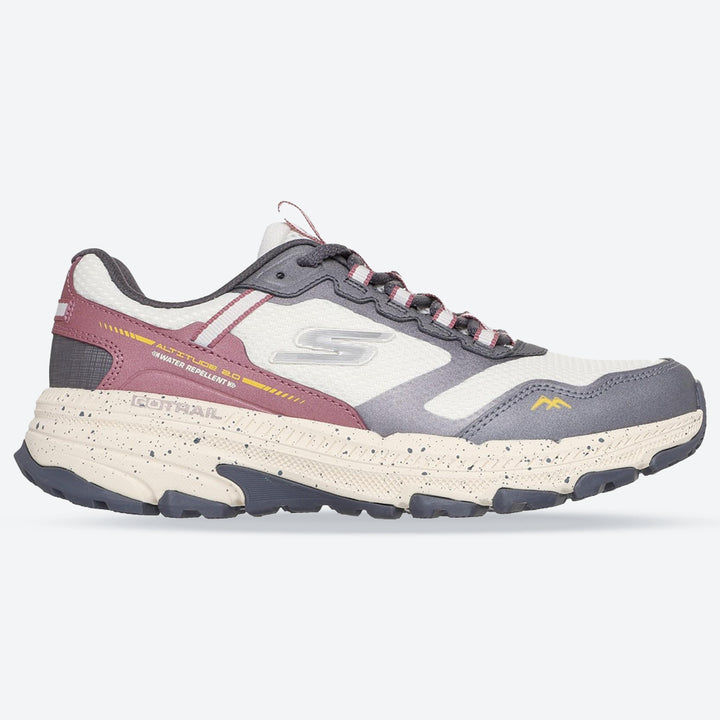 Women's Wide Fit Skechers 129525 Gorun Trail Altitude 2.0 Ravine Trainers in Navy/Aqua - Image 1