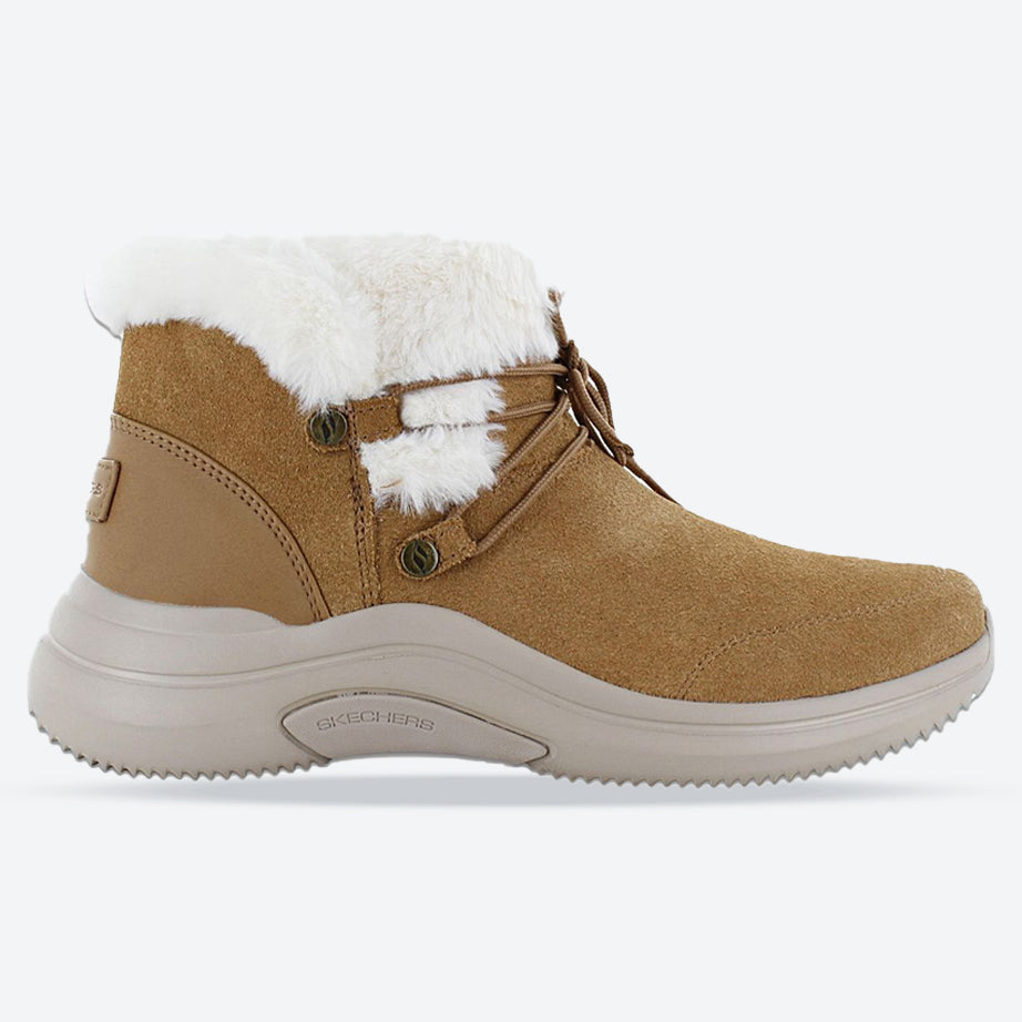 Women's Wide Fit Skechers 144271 On The Go Midtown - Goodnatured Boots in Black - Image 6