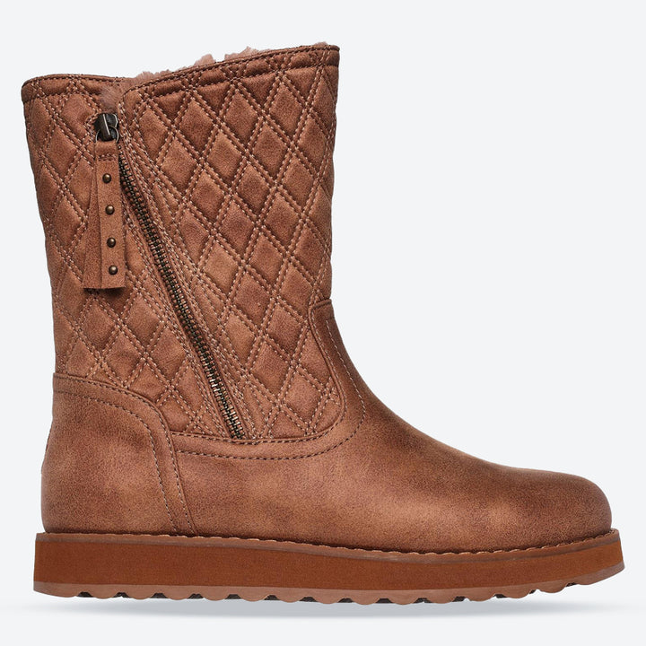 Women's Wide Fit Skechers 167675 Keepsakes 2.0 Morning Walks Boots in Chestnut - Image 1
