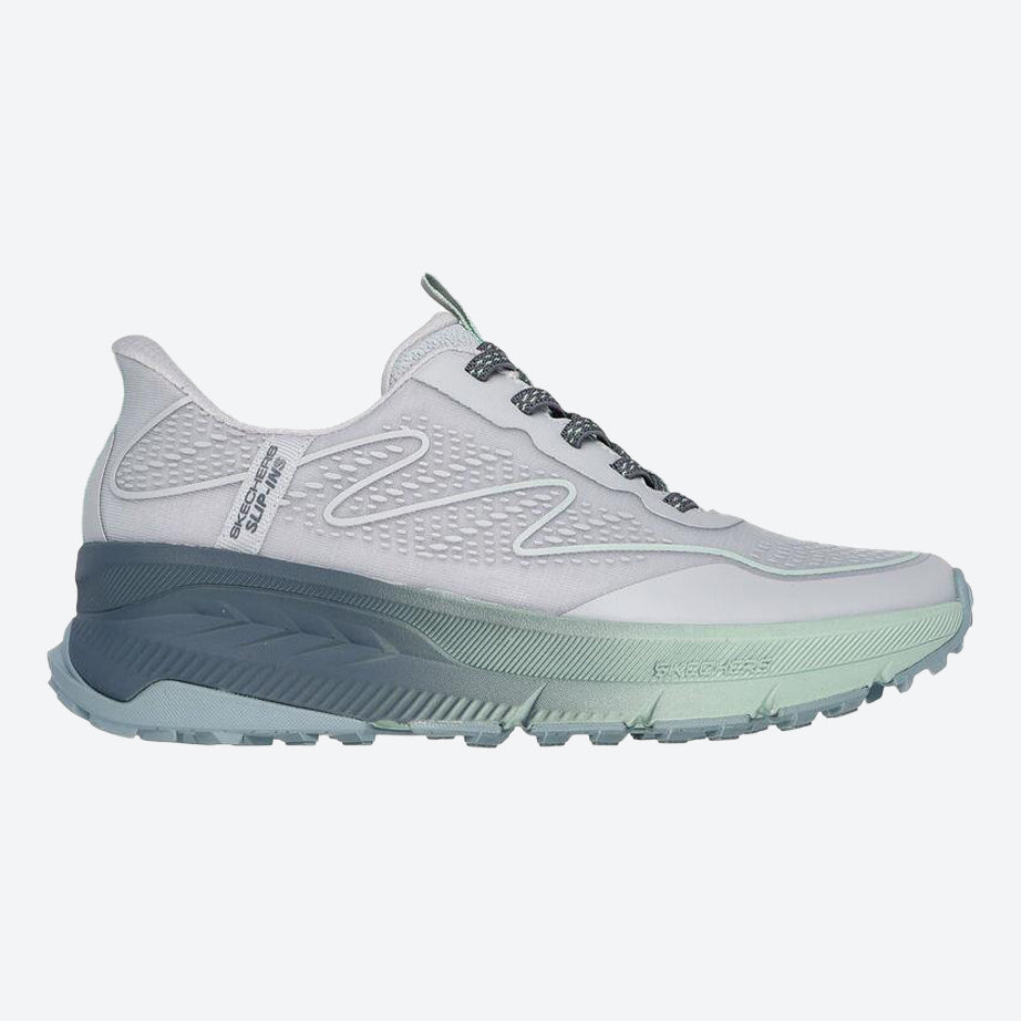 Women's Wide Fit Skechers 180157 Slip-ins Switch Back Trainers in Navy - Image 6