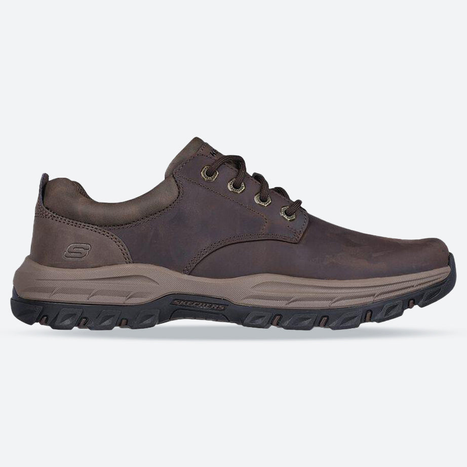 Men's Relaxed Fit Skechers 204920 Knowlson Leland Trainers in Black - Image 13