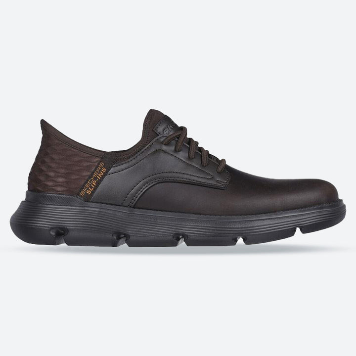 Men's Wide Fit Skechers 205046 Slip-ins Garza Gervin Trainers in Black - Image 1