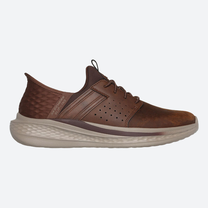 Men's Wide Fit Skechers 210828 Slip-ins RF Slade Zachary Trainers in Black - Image 1