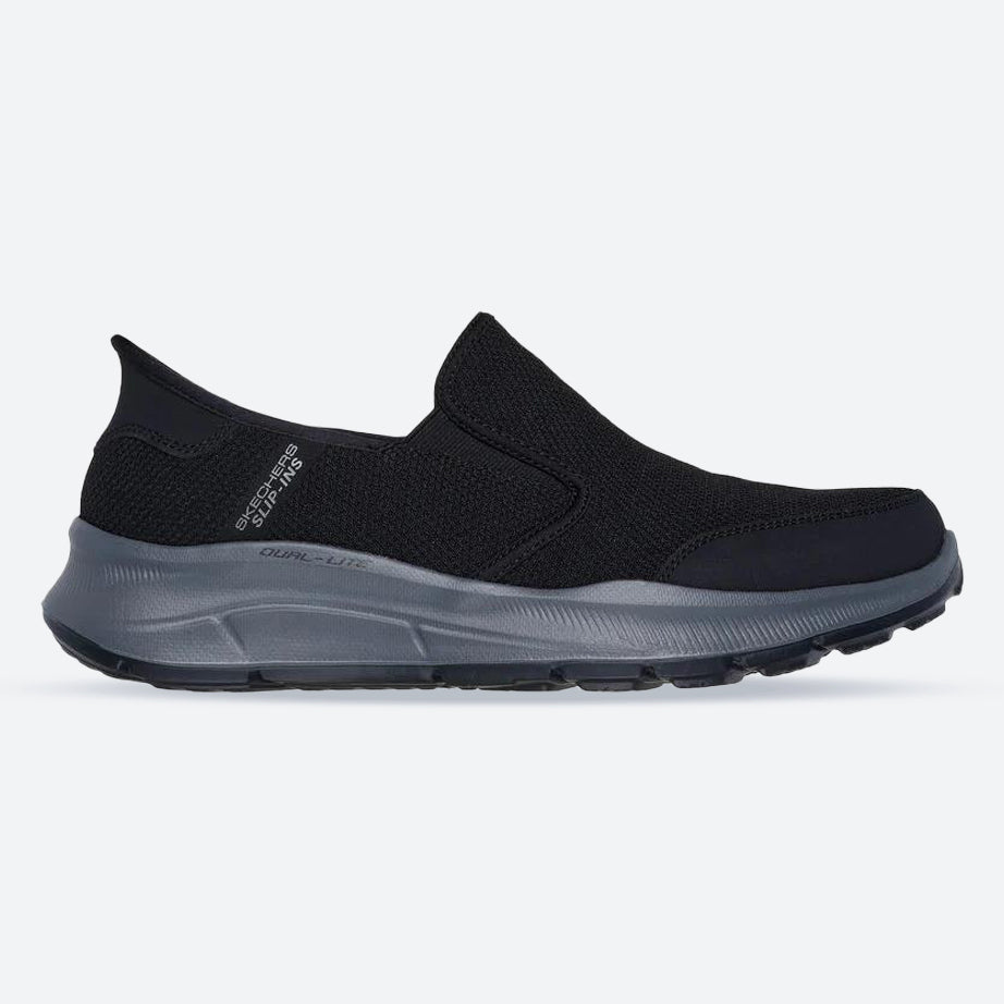 Men's Relaxed Fit Skechers 232926 Slip-ins Equalizer 5.0 Drayze Trainers in Black - Image 1