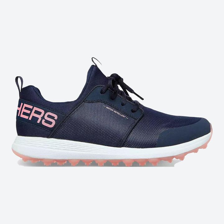 Women's Relaxed Fit Skechers Go Golf Max Sport Sports Shoes in Grey/Coral - Image 1