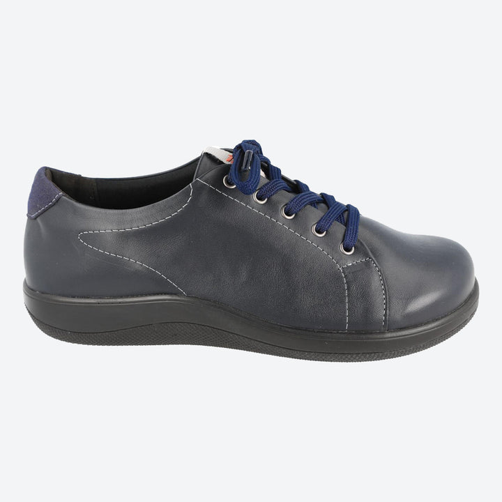 Women's Wide Fit DB Taylor Shoes in Black - Image 1
