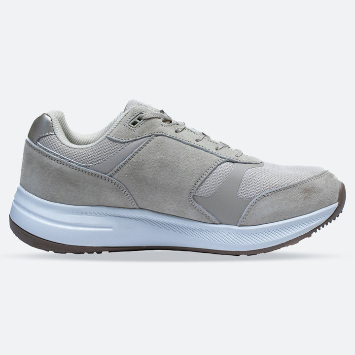 Women's Wide Fit Tredd Well Athena Trainers in Beige - Image 1