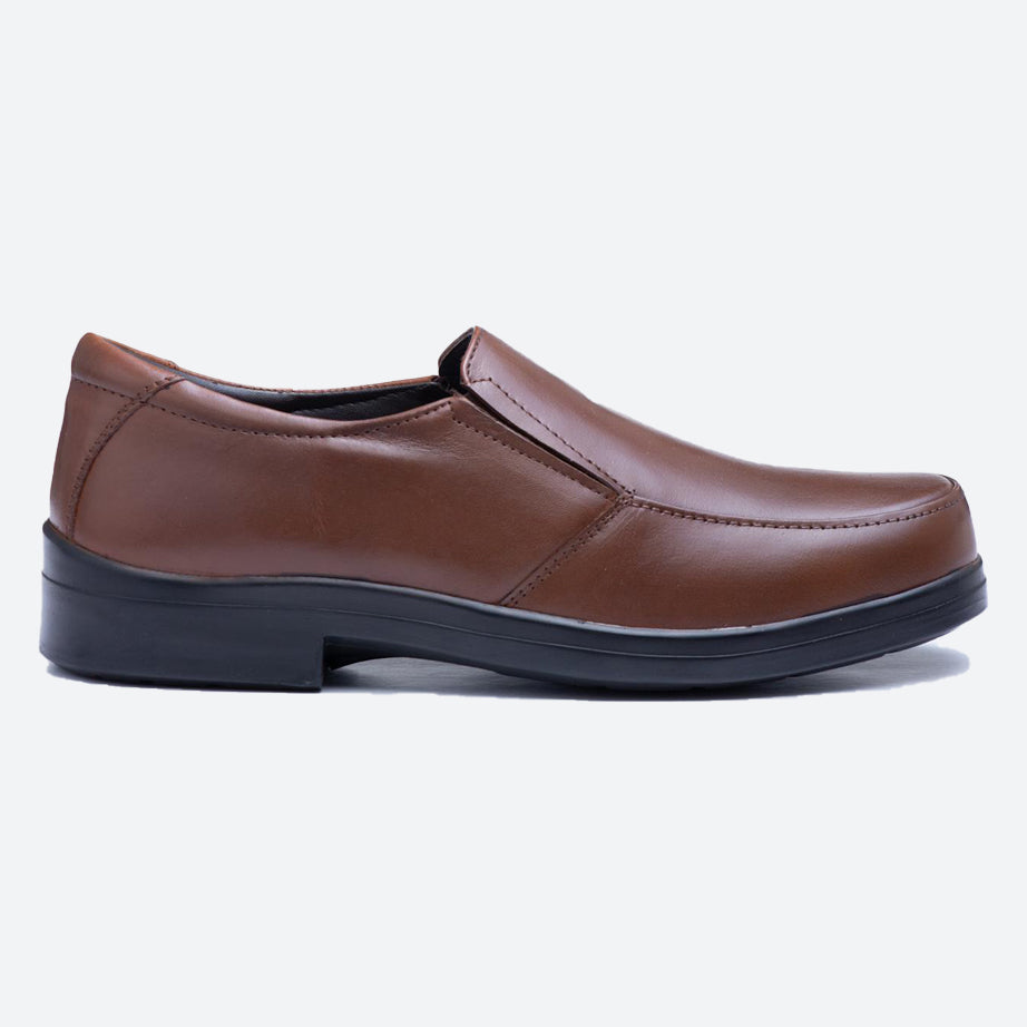 Mens Wide Fit Tredd Well Camelot Shoes in Black - Image 12