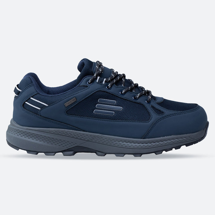 Men's Wide Fit Tredd Well Cloud Walk Trainers - Navy in Navy - Image 1