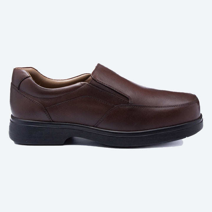 Mens Wide Fit Tredd Well Connor Shoes in Black - Image 8