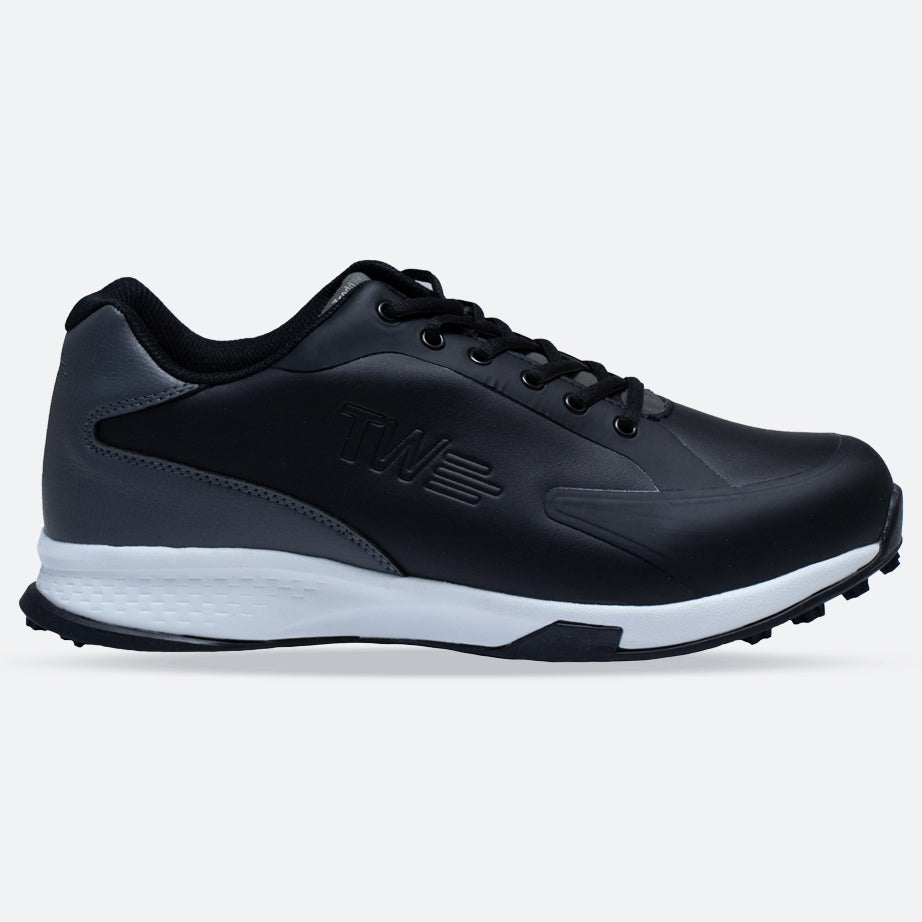 Men's Wide Fit Tredd Well Ignite Golf Pro Trainers in Black - Image 1