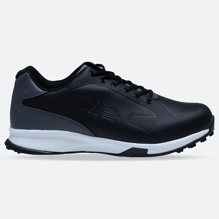 Men's Wide Fit Tredd Well Ignite Golf Pro Trainers in Black - Image 1