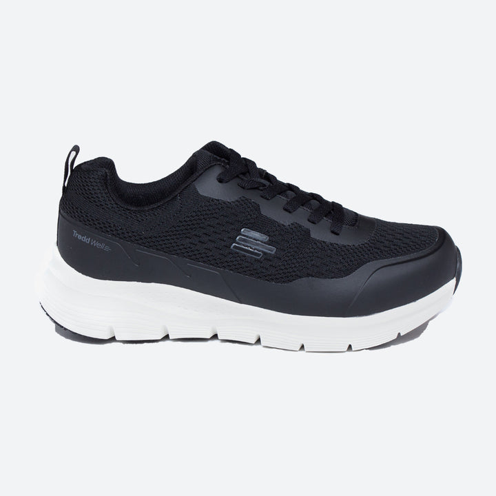 Womens Wide Fit Tredd Well Pivot Running 6E Trainers in Grey - Image 1