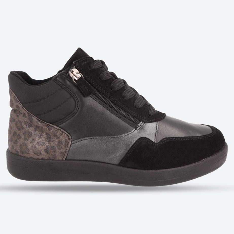 Women's Wide Fit DB Freya Shoes in Black Multi - Image 10