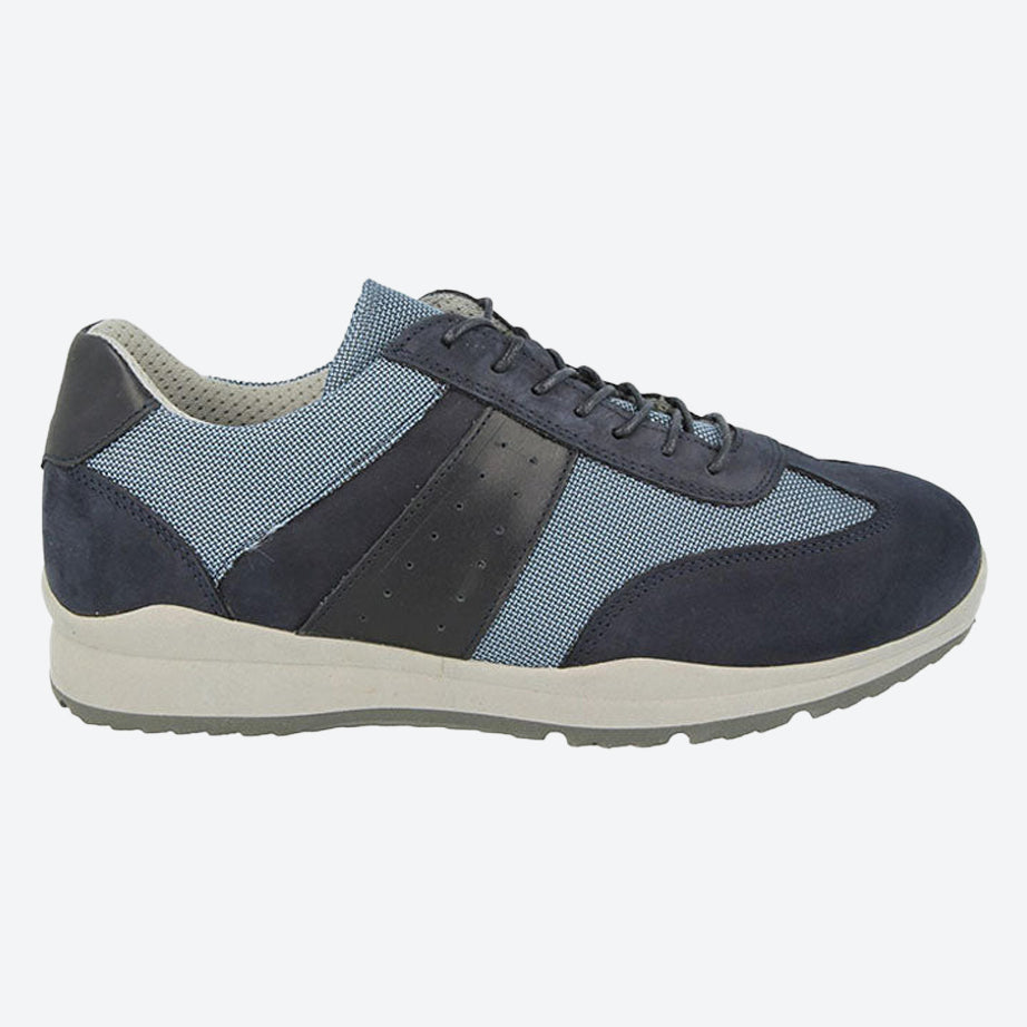 Mens Wide Fit DB Wakefield Shoes in Black - Image 5