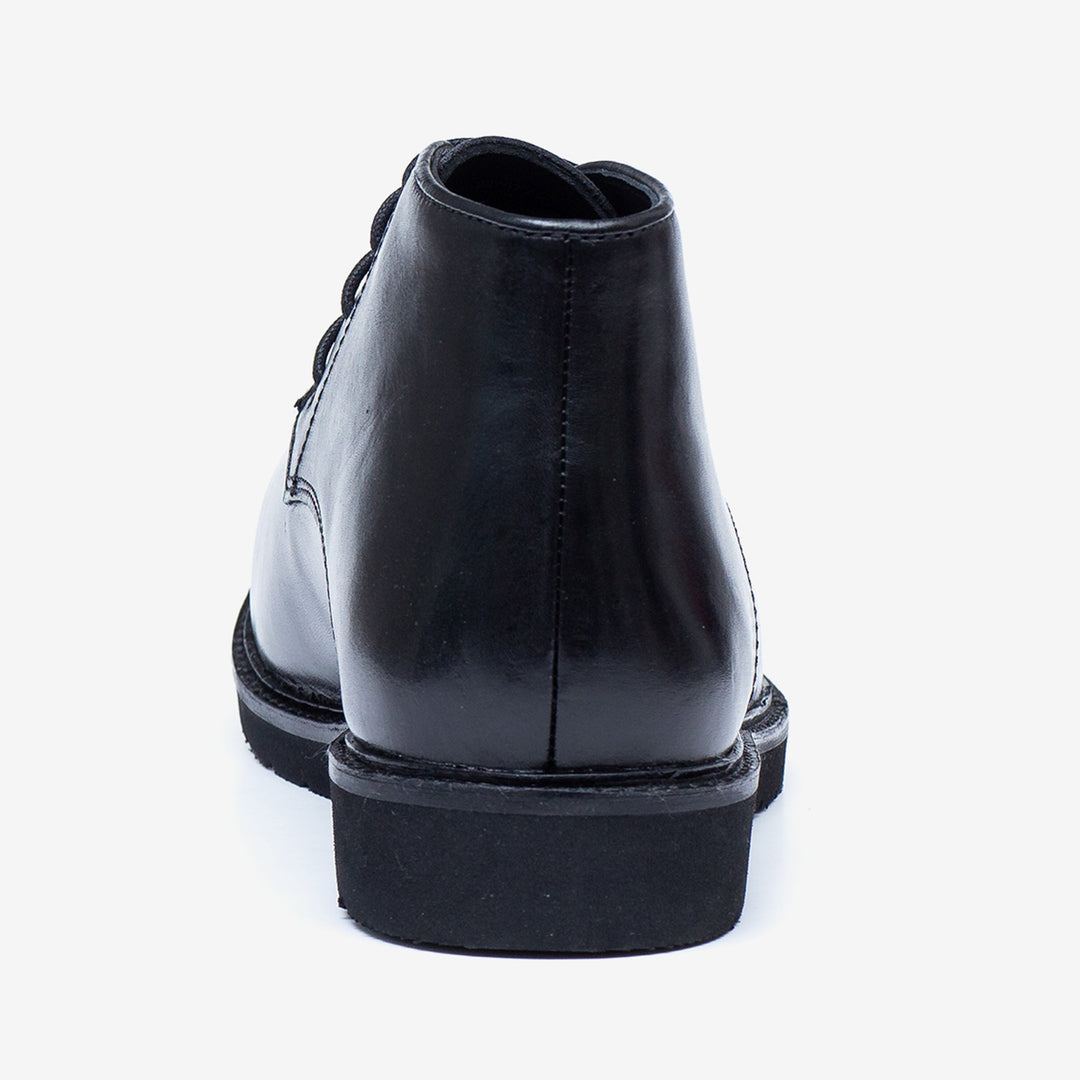 Men's Wide Fit Tredd Well William 22757 Leather Dress Boots - Black in Black - Image 6