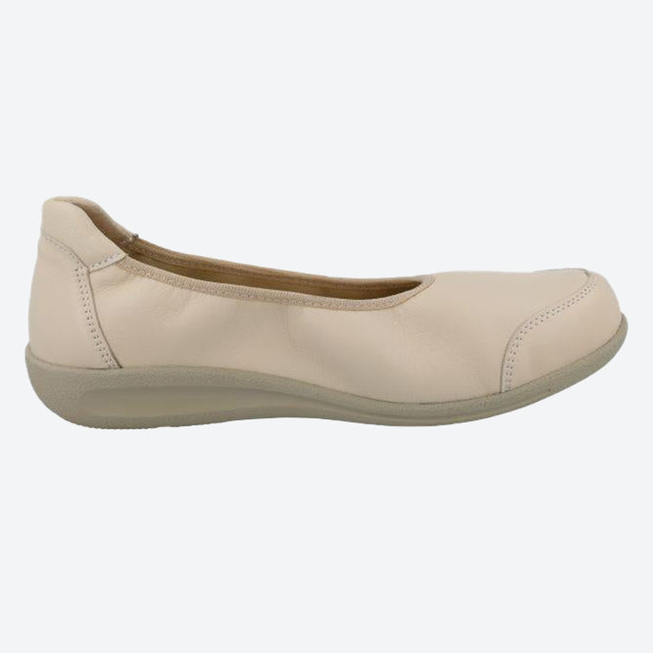 Women's Wide Fit DB Whitethroat Shoes in Black Stretch / Lea - Image 1