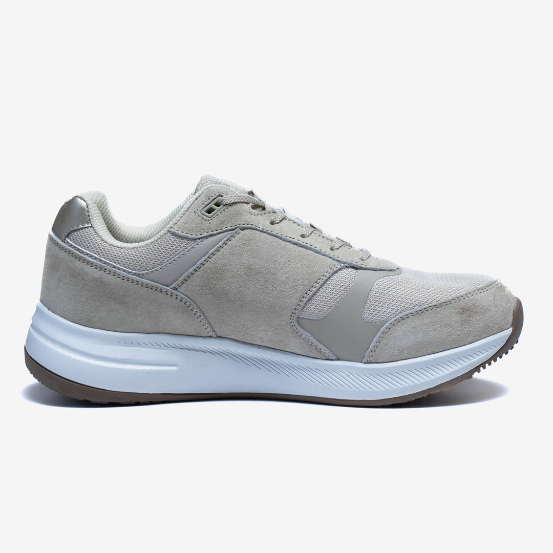 Women's Wide Fit Tredd Well Athena Trainers in Beige - Image 2