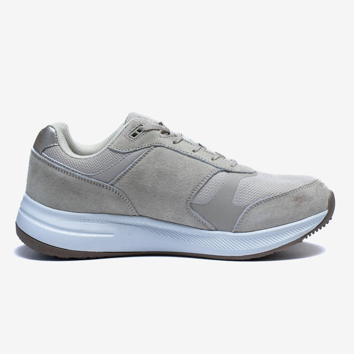 Women's Wide Fit Tredd Well Athena Trainers in Beige - Image 1